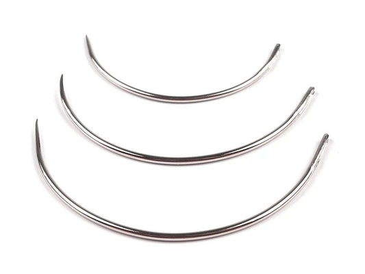 Aiguilles main courbées