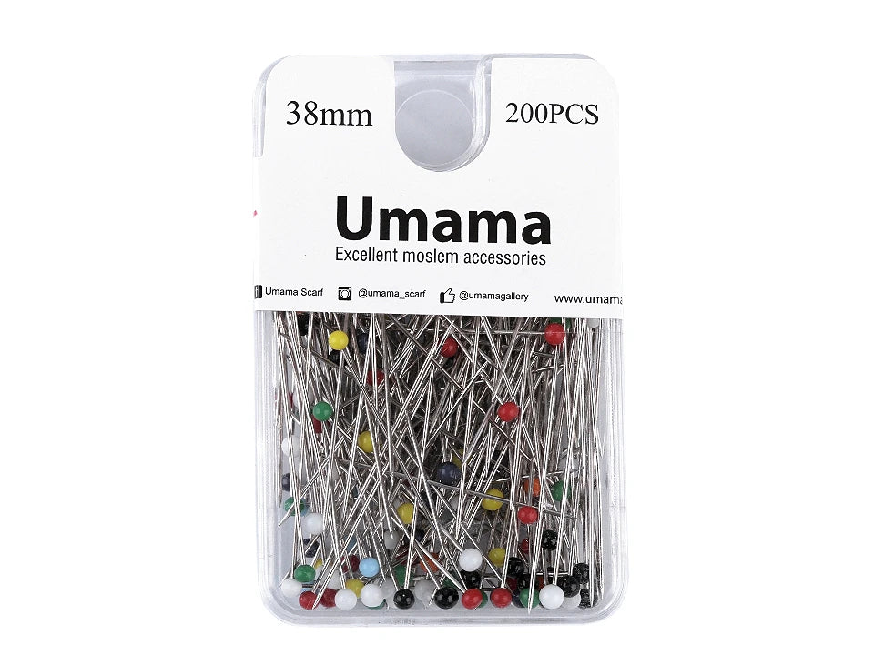 Épingles à tête 38 mm