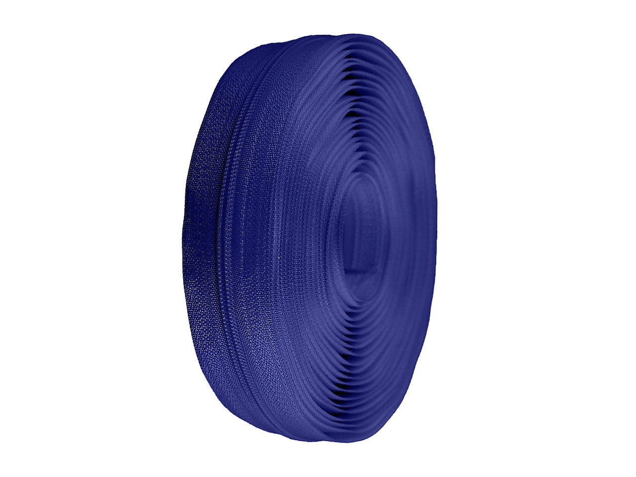 Fermeture au mètre 3 mm spirale bleu roi