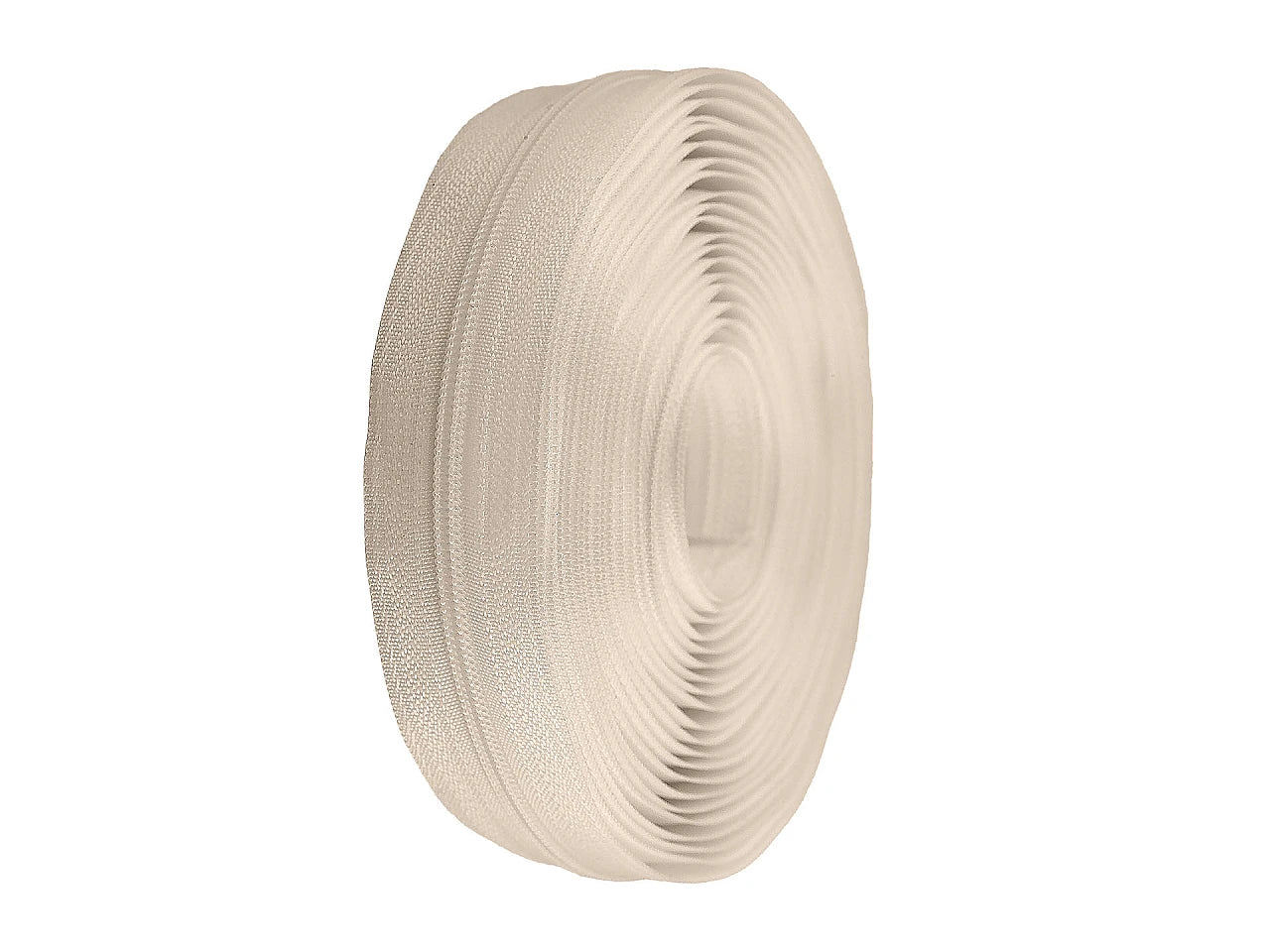 Fermeture au mètre 3 mm spirale écru