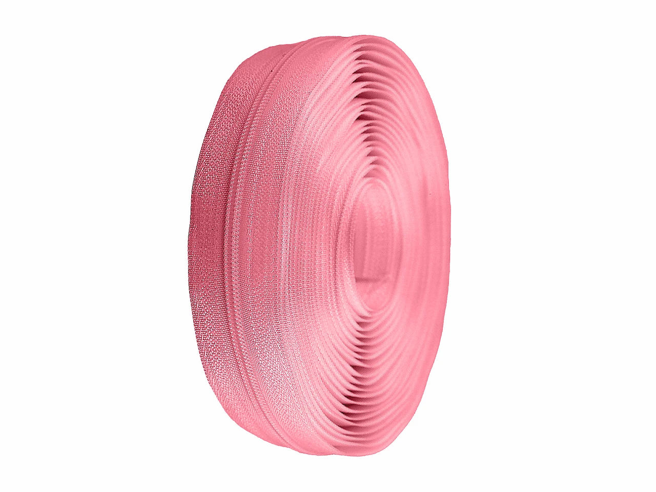 Fermeture au mètre 3 mm spirale rose bonbon