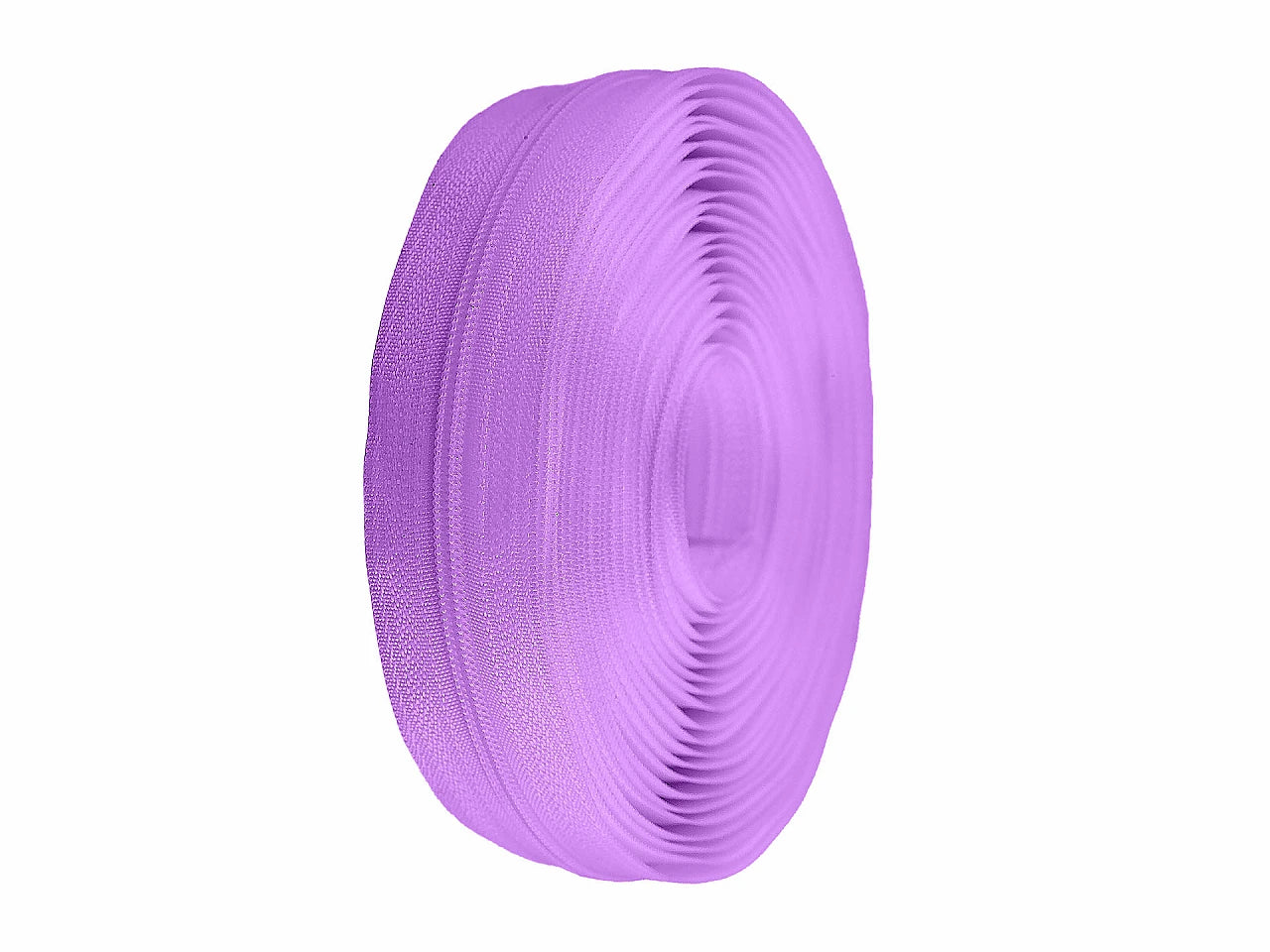 Fermeture au mètre 3 mm spirale violet clair