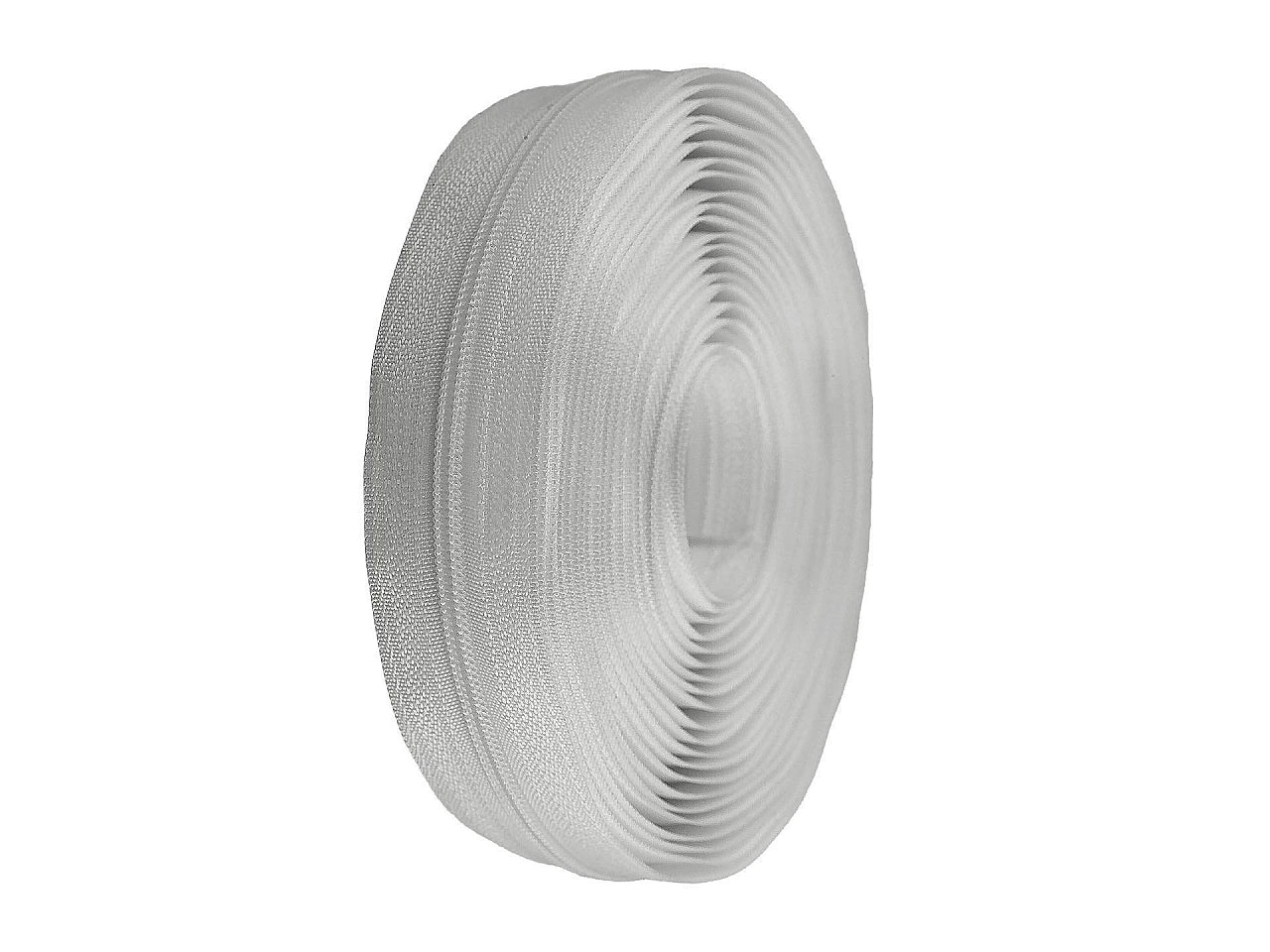 Fermeture au mètre 3 mm spirale gris clair