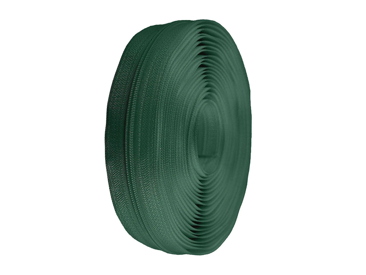 Fermeture au mètre 3 mm spirale vert