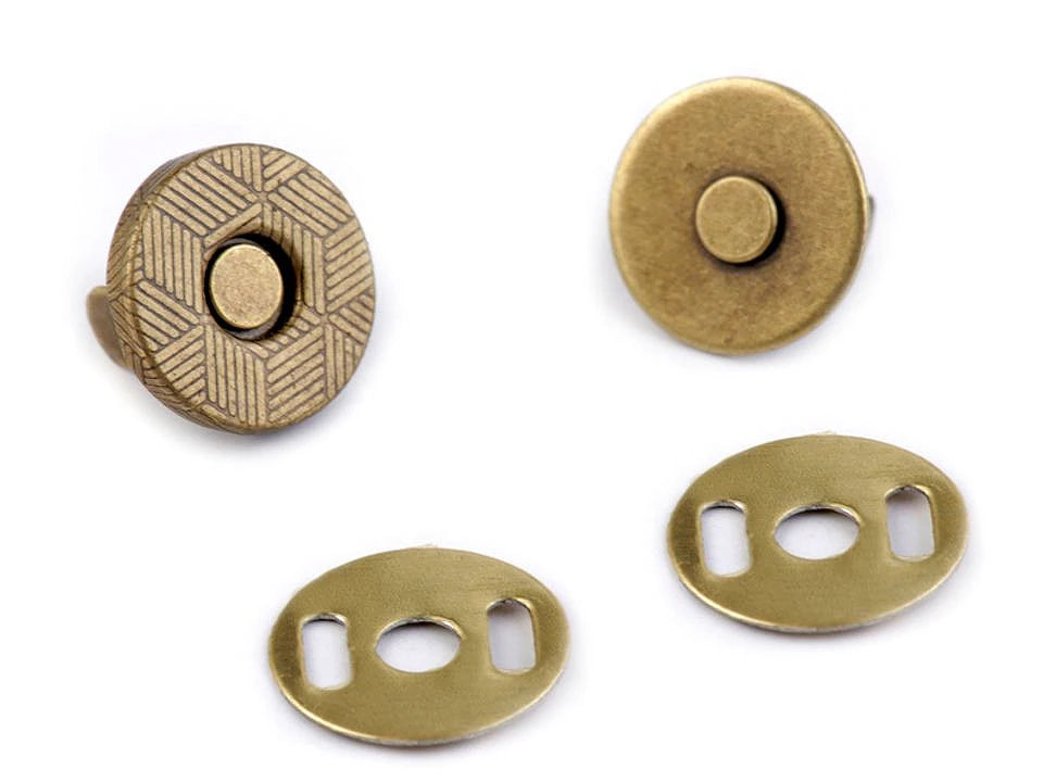 Bouton magnétique 10 mm