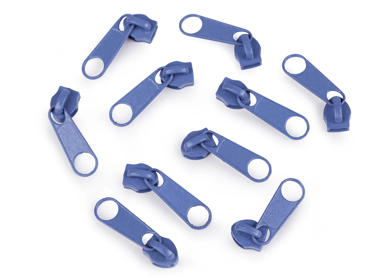 Curseur 5 MM spirale couleur bleu roi