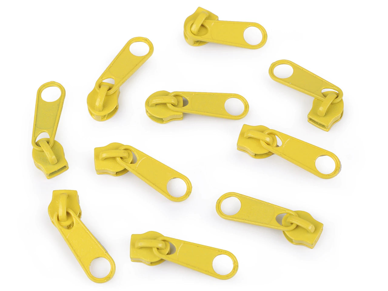 Curseur 5 MM spirale couleur jaune flash