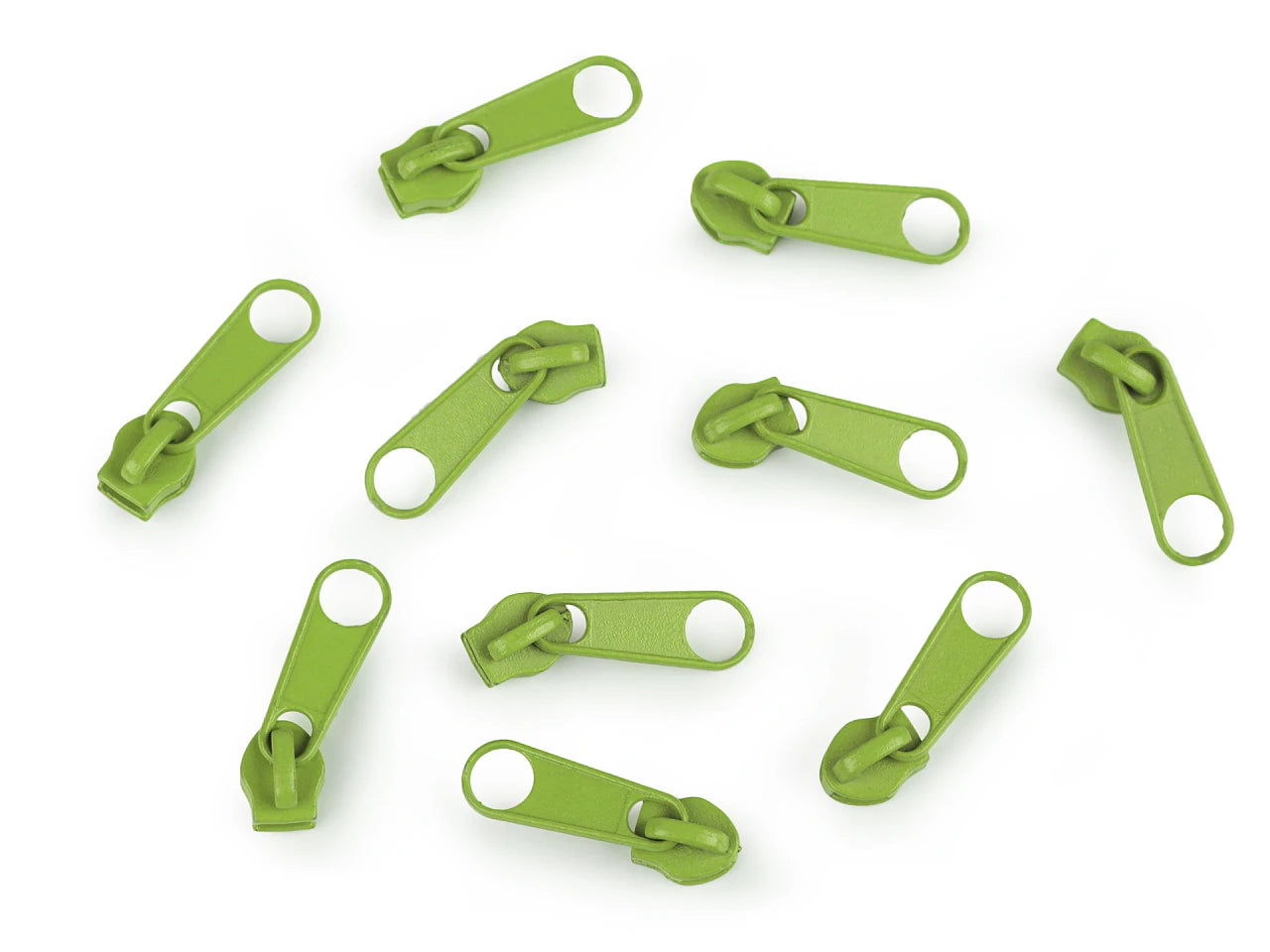 Curseur 3 MM spirale vert anis