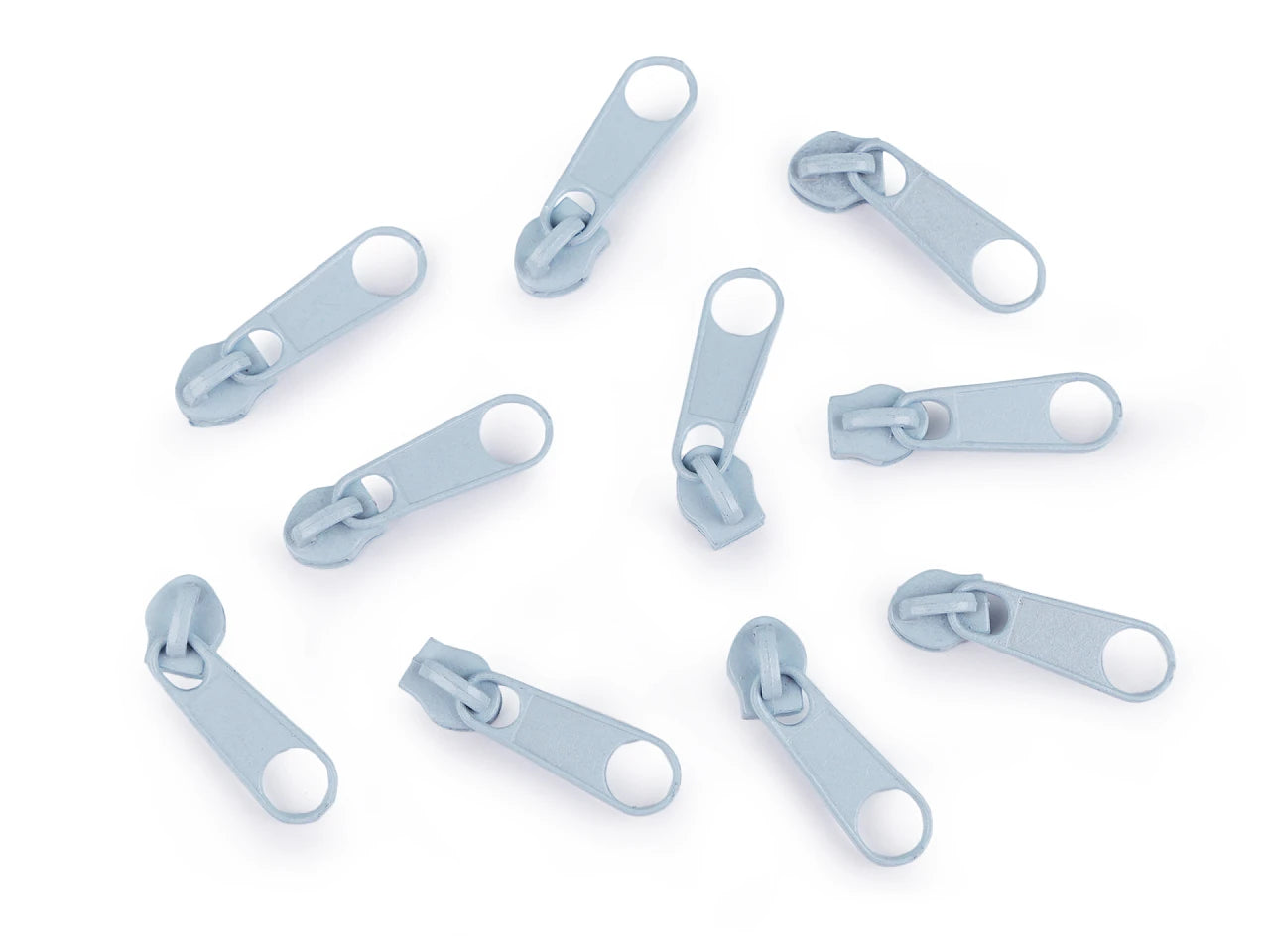 Curseur 3 MM spirale bleu ciel