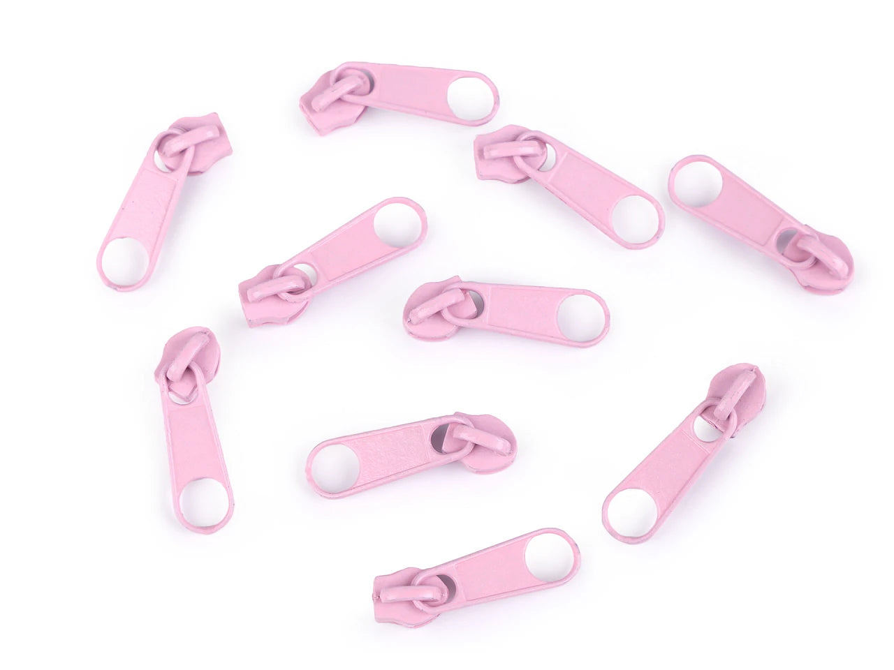 Curseur 3 MM spirale rose pale