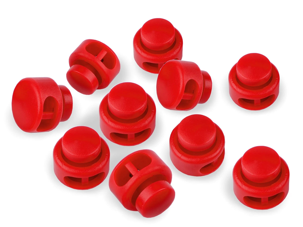Stop cordon rond deux trous 13x15 mm