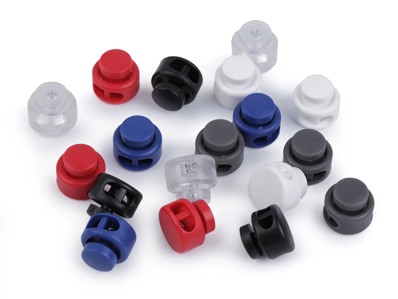 Stop cordon rond deux trous 13x15 mm