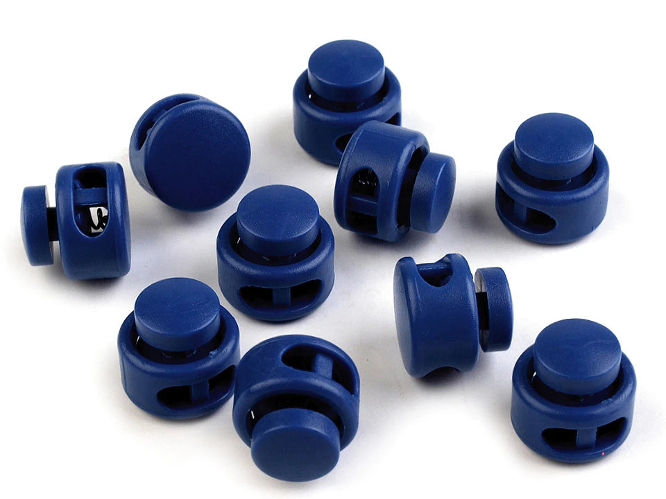 Stop cordon rond deux trous 13x15 mm