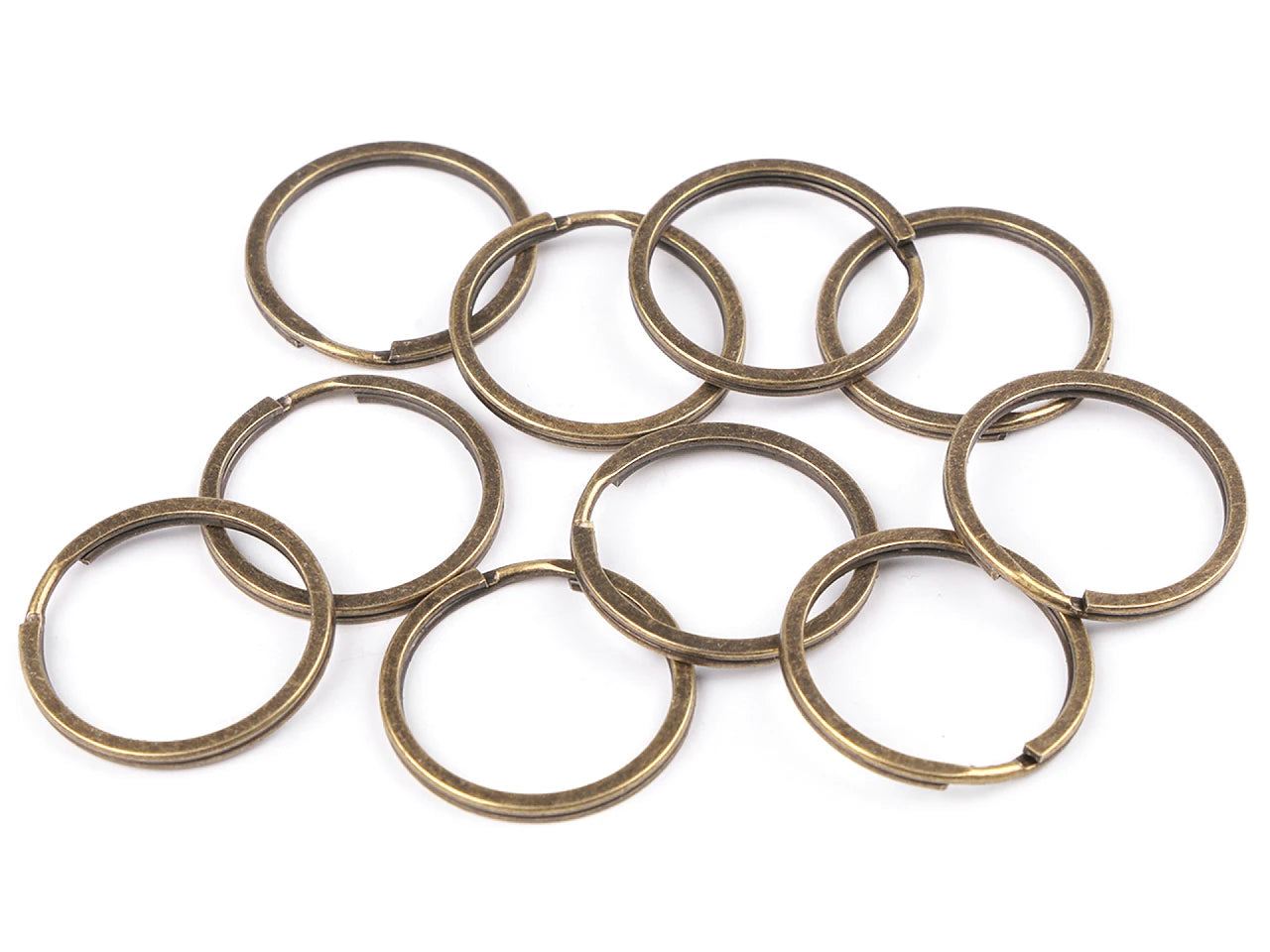 Anneaux de porte clefs 30 mm