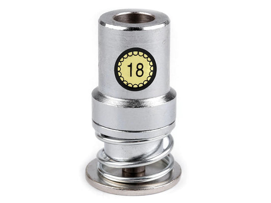 Gabarit pour presse bouton à recouvrir