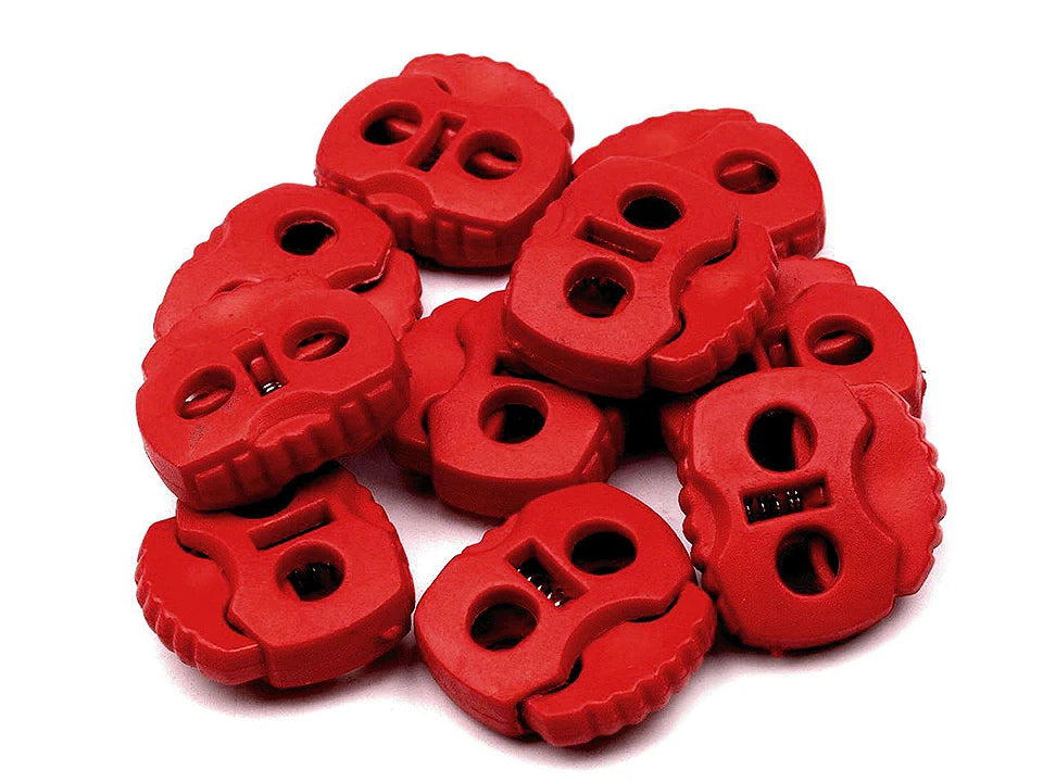 Stop cordon deux trous 20x 20 mm