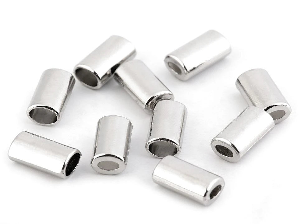 Embout de cordon en métal 8x14 mm