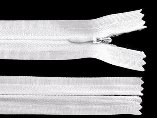Fermeture à glissière invisible du 18 au 25 cm