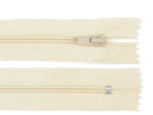 Fermeture à glissière nylon de 25 cm à 50 cm