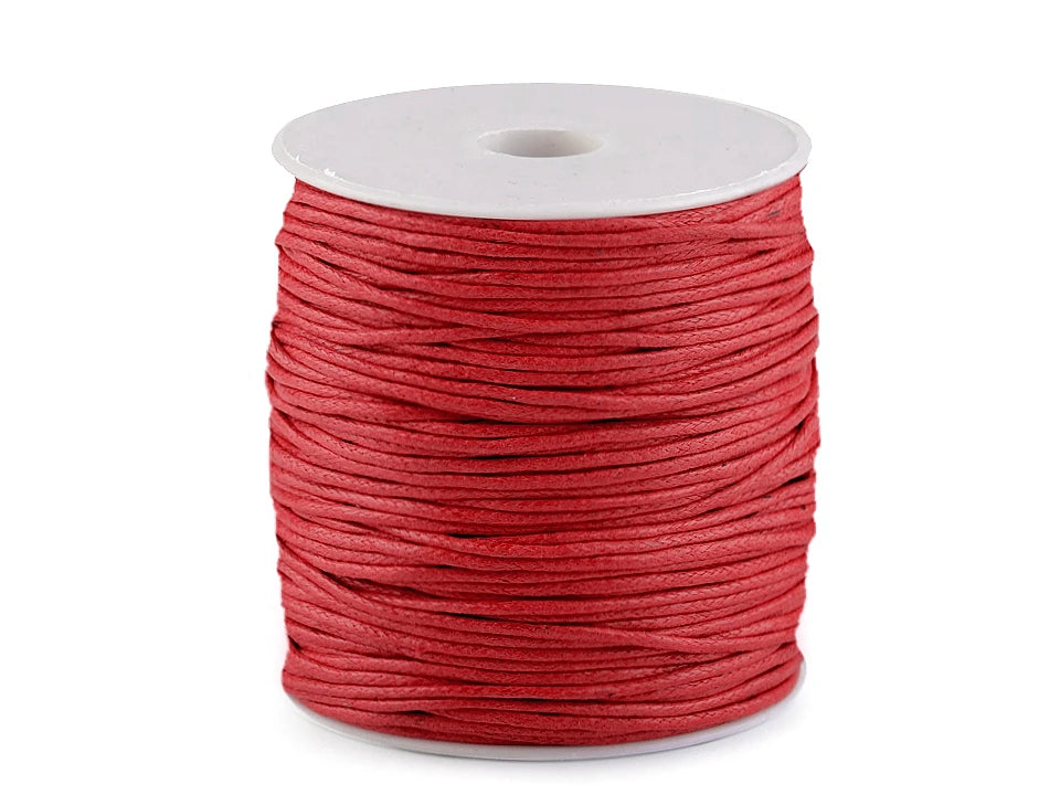 Cordon coton ciré 1,8 mm 90 mètres