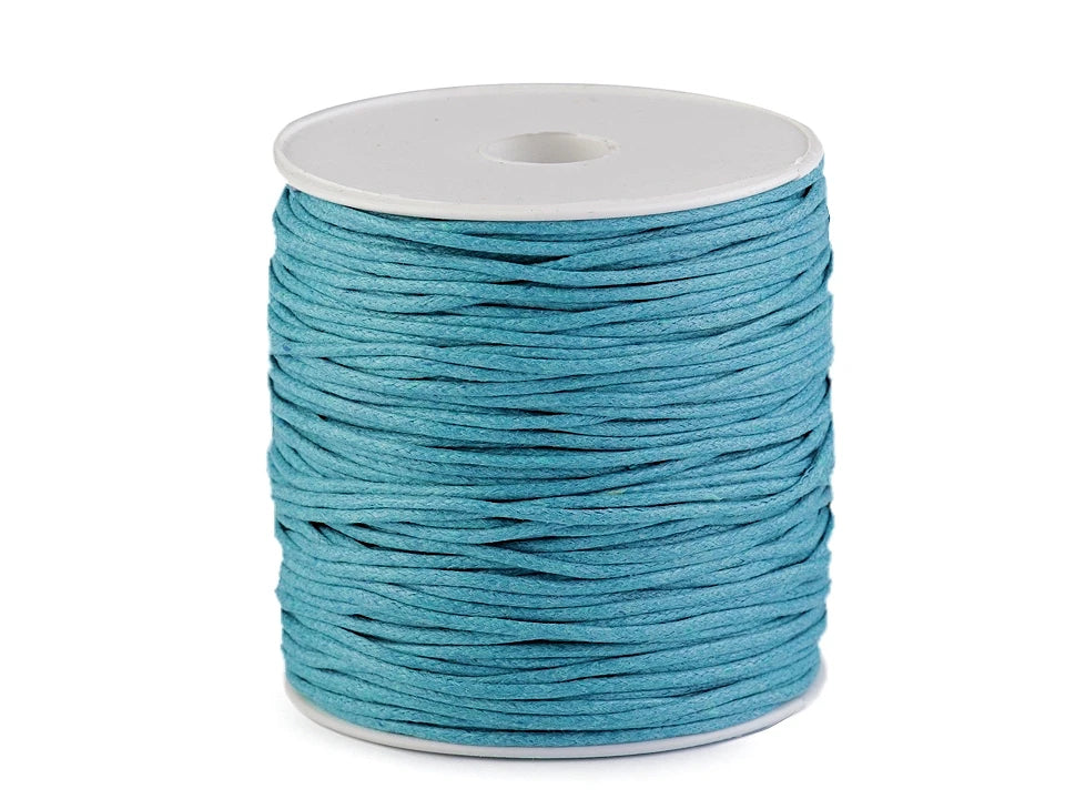 Cordon coton ciré 1,8 mm 90 mètres