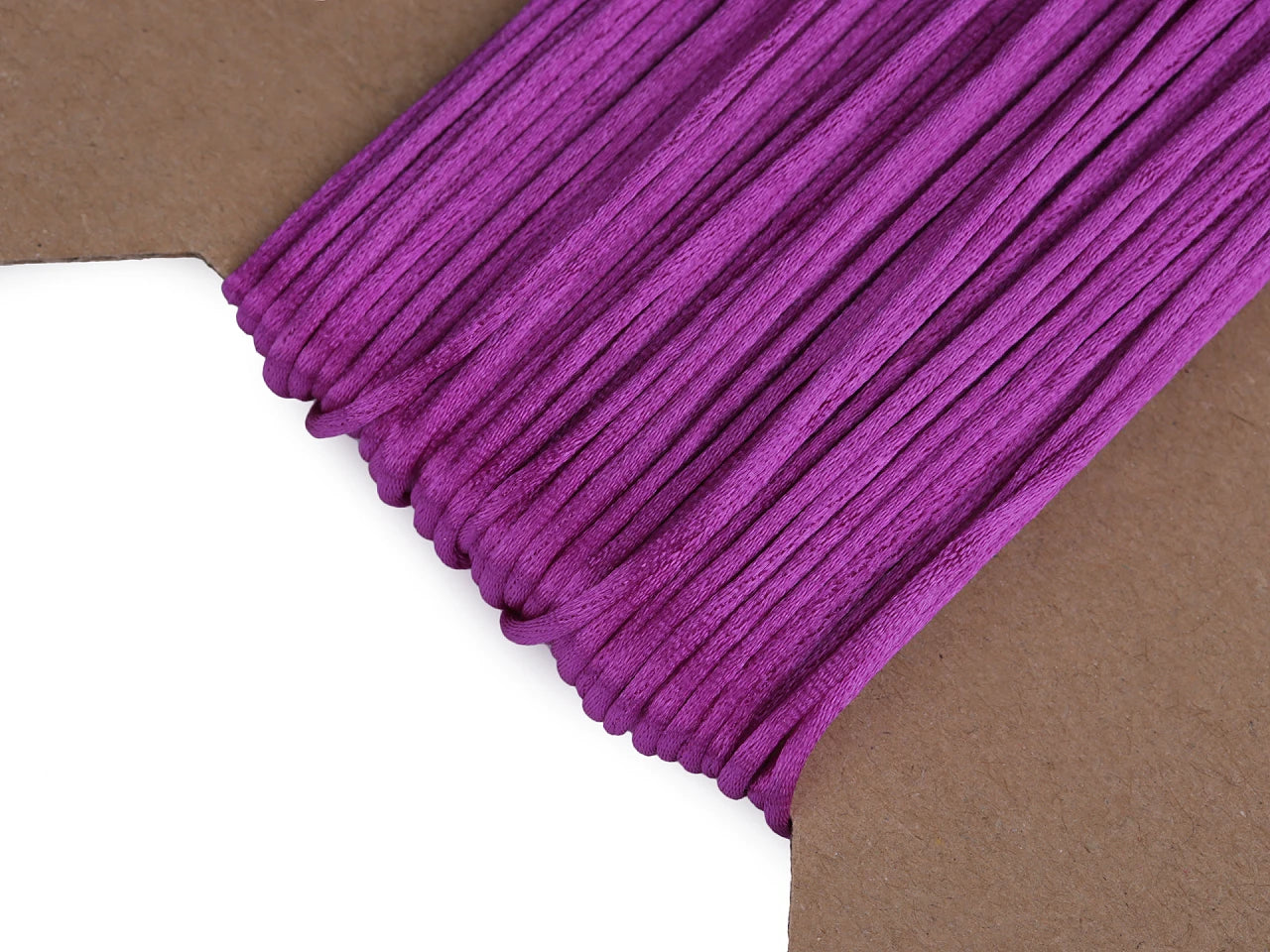Cordon satin 1 mm 25 mètres