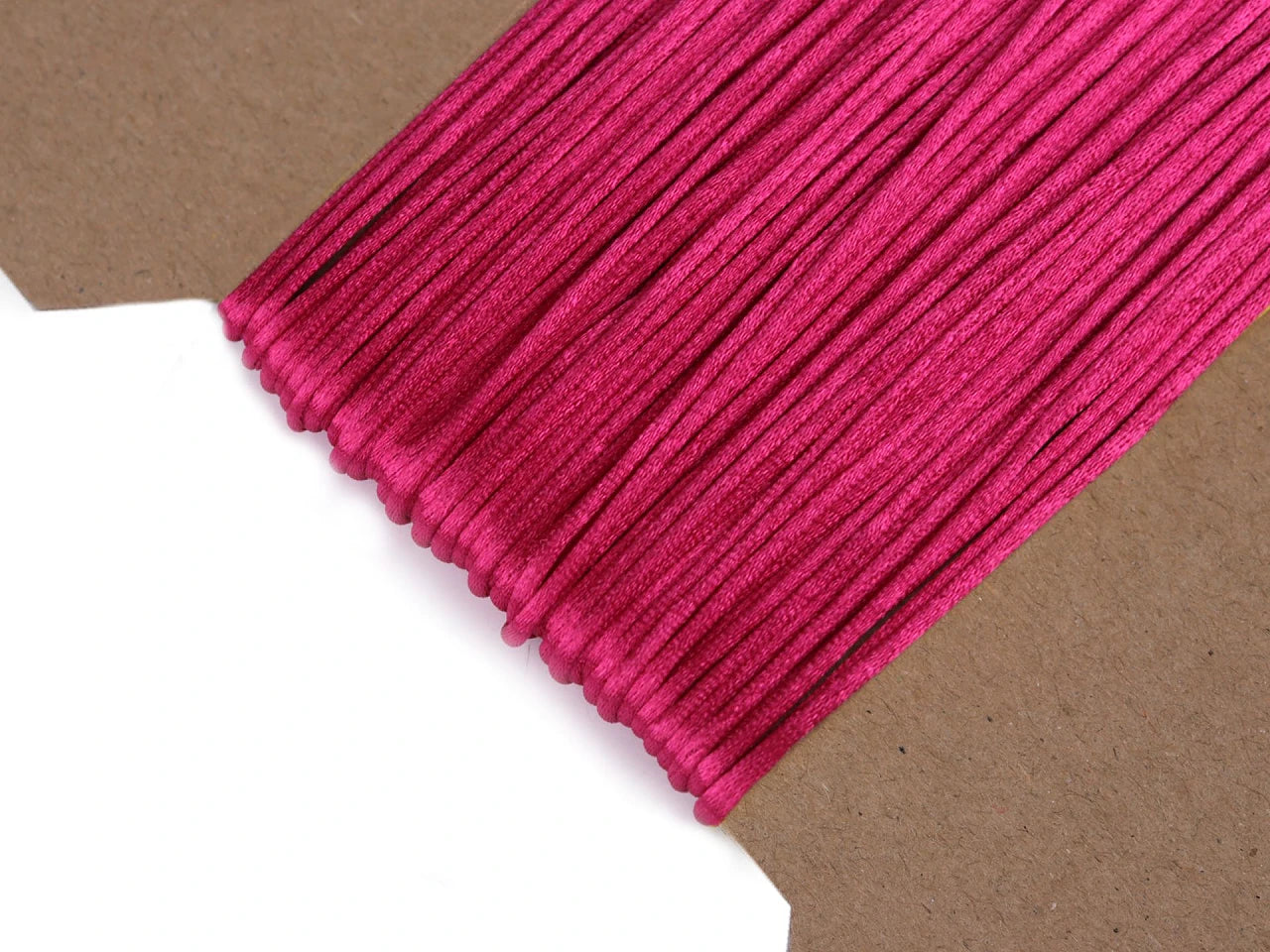 Cordon satin 1 mm 25 mètres