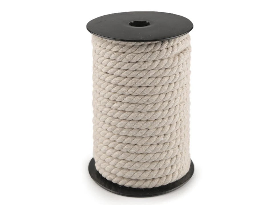 Cordon coton 8 mm 20 mètres