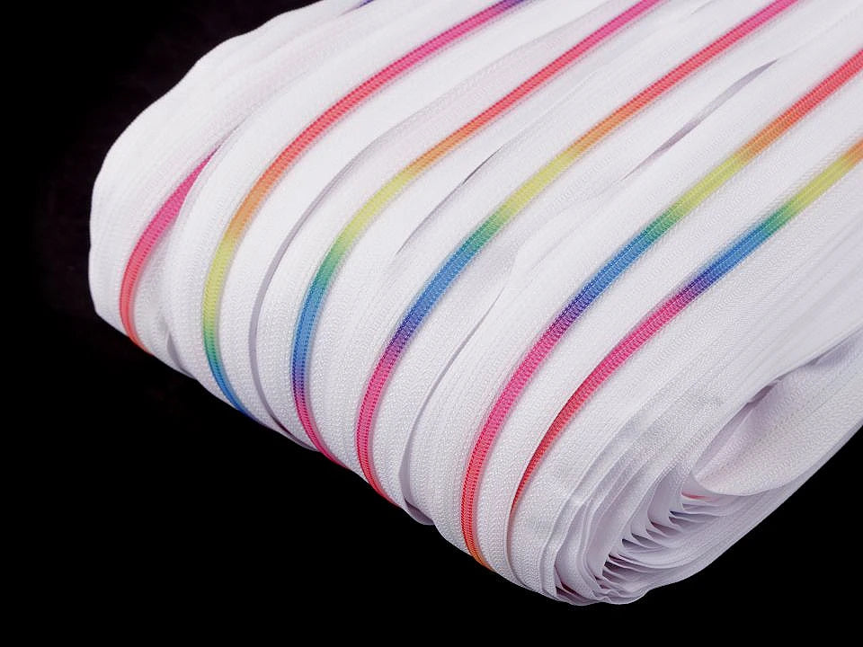 Fermeture au mètre multi couleur 3 mm