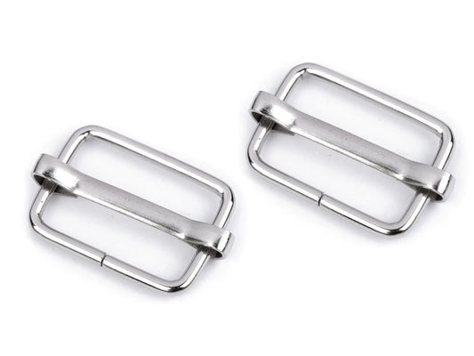 Boucle de reglage en métal 25 mm