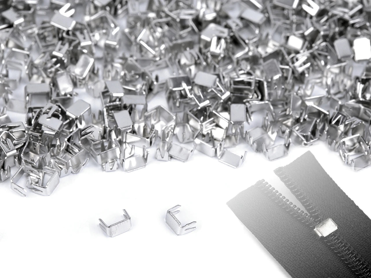 Arrêt de fermeture à glissière 10 mm