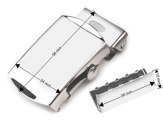 Boucle de l'armée 30 mm