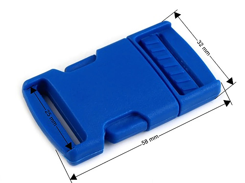 Boucle de sacoche 25 mm