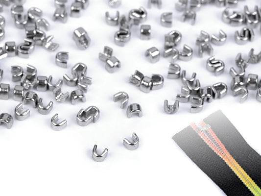 Arrêt du haut pour fermeture à glissière 5 mm