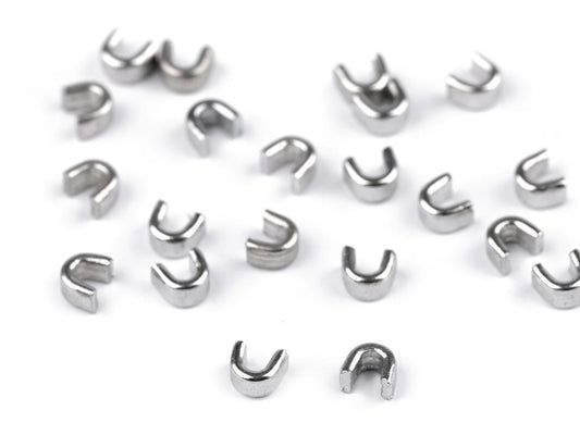 Arrêt du haut pour fermeture à glissière 3 mm