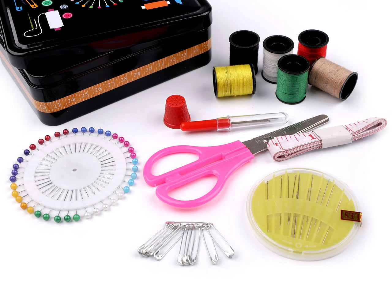 Boite de couture de voyage