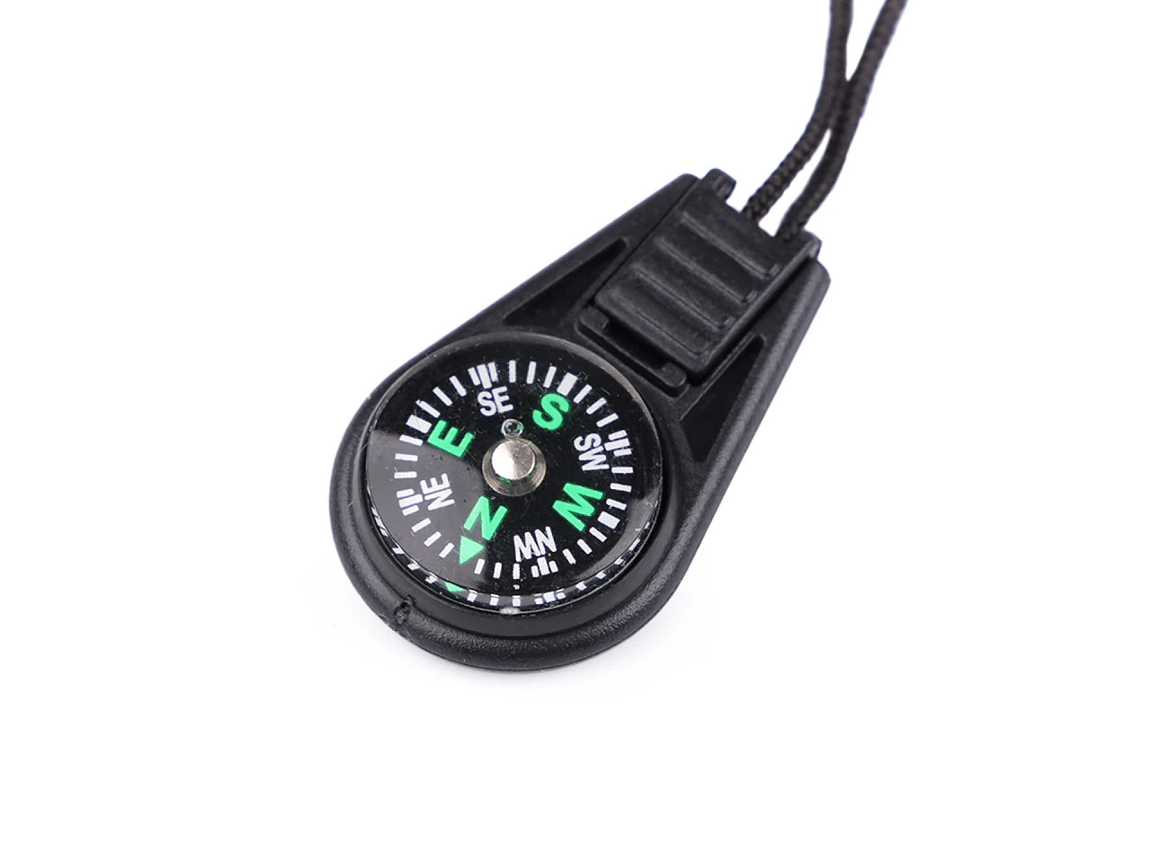 Lacet avec boussole pour curseur de fermeture à glissière