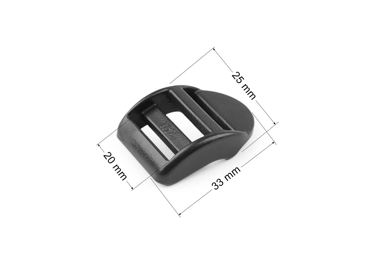 Reglette plastique 20 mm