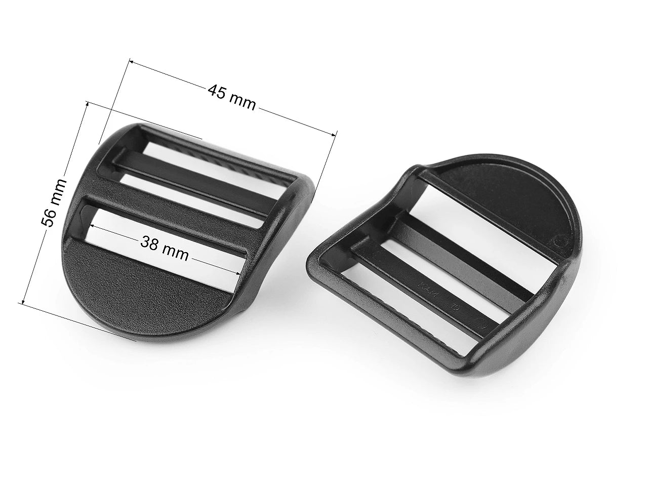 Réglette plastique 38 mm