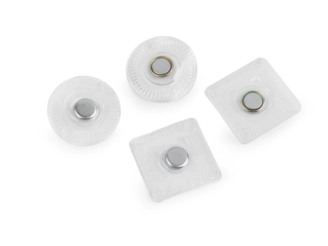 Bouton magnétique invisible
