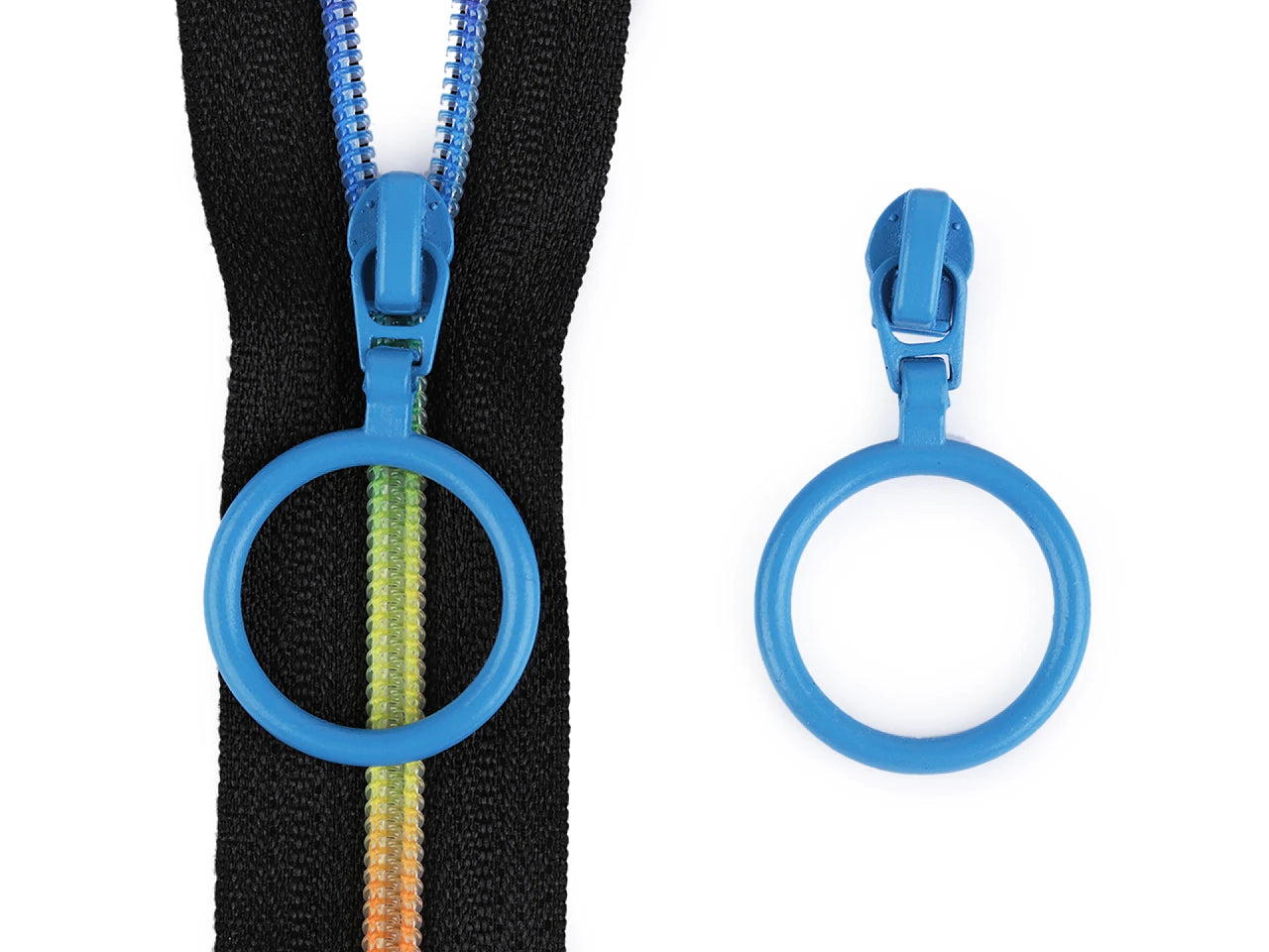 Curseur 3 mm avec anneaux