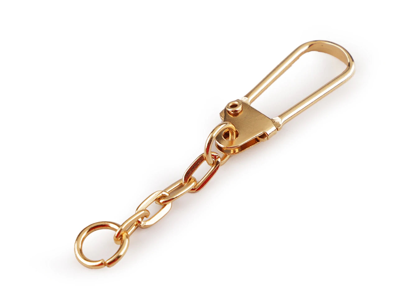 Petit mousqueton avec chaine