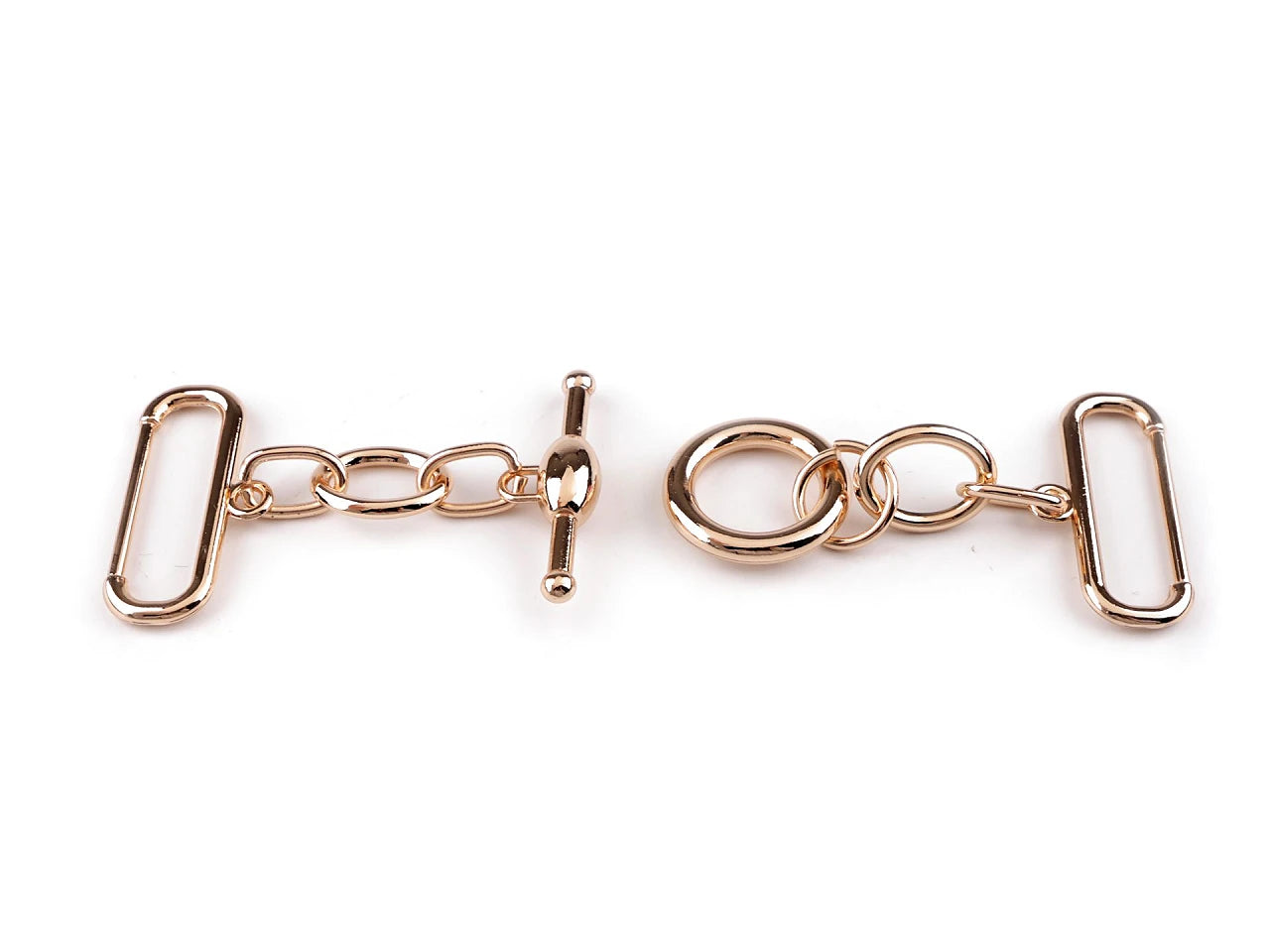 Fermeture métallique boucle americaine