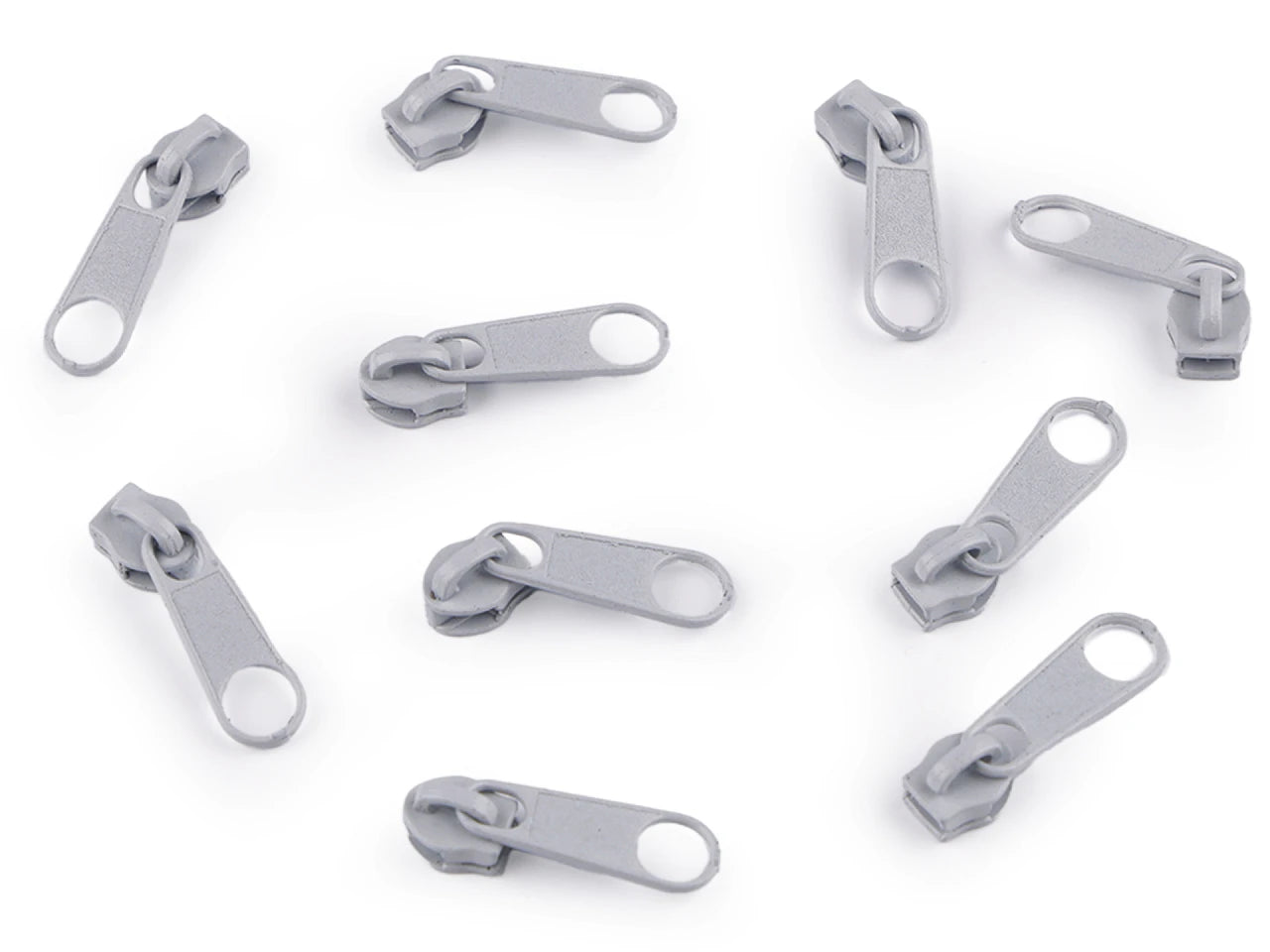 Curseur 3 MM spirale gris clair