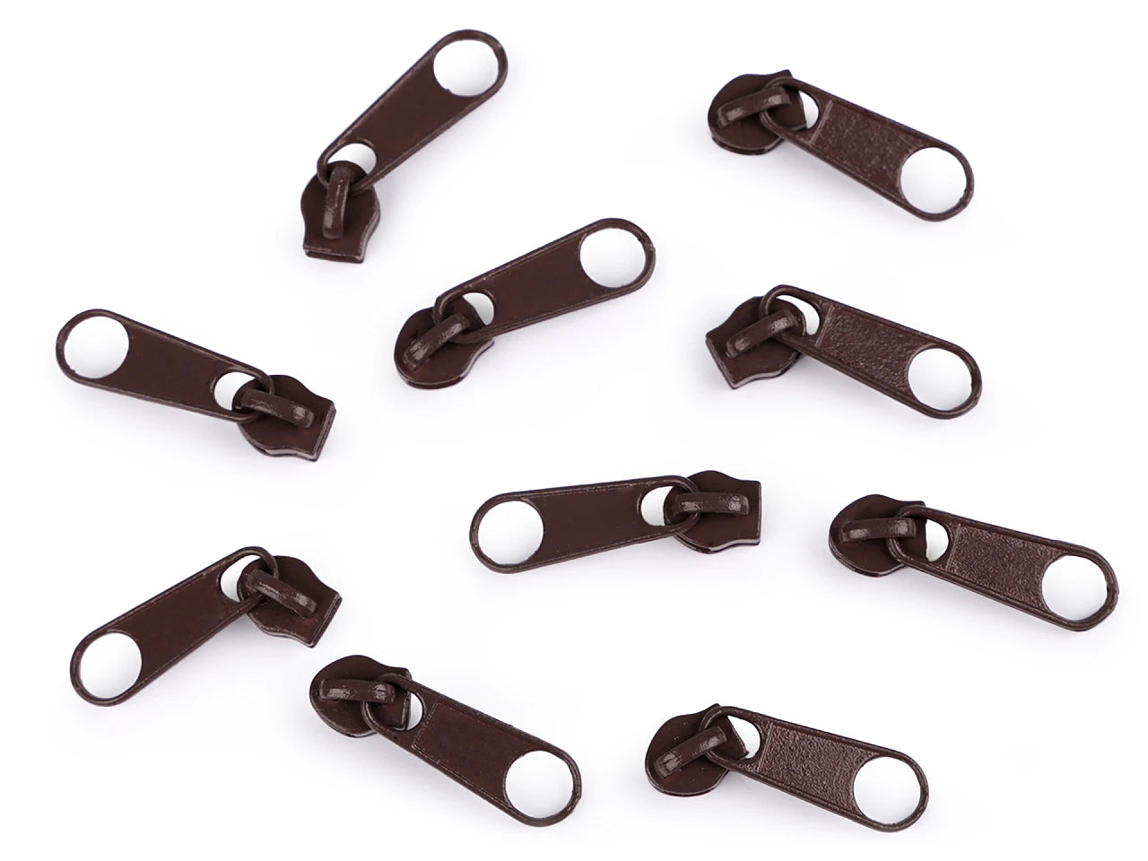 Curseur 3 MM spirale marron foncé