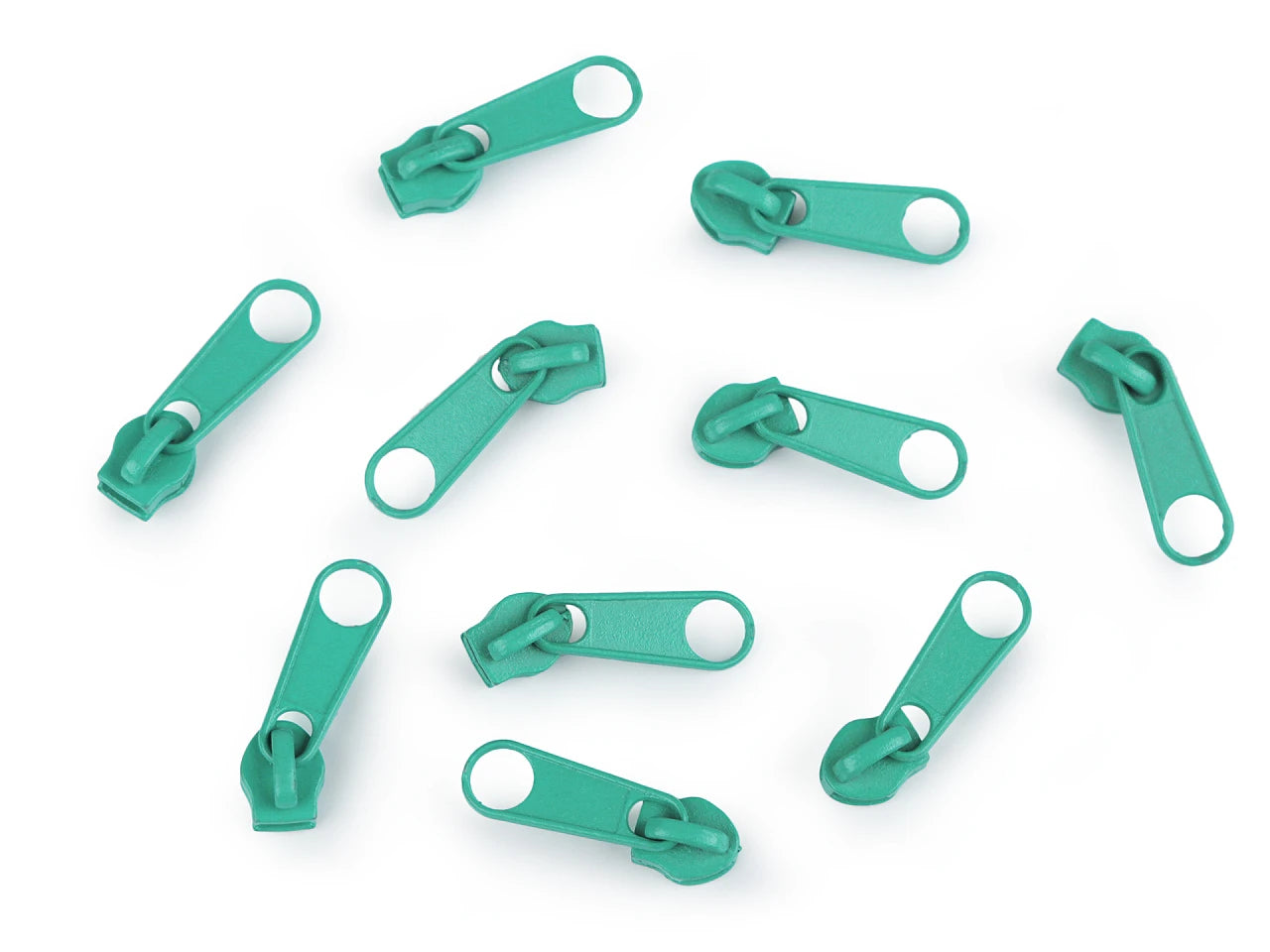 Curseur 3 MM spirale vert menthe