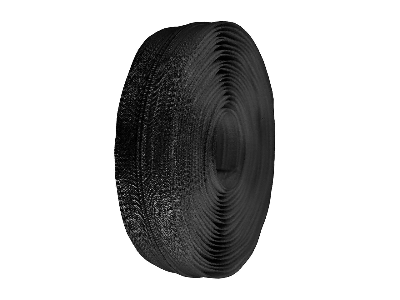 Fermeture au mètre 3 mm spirale noir