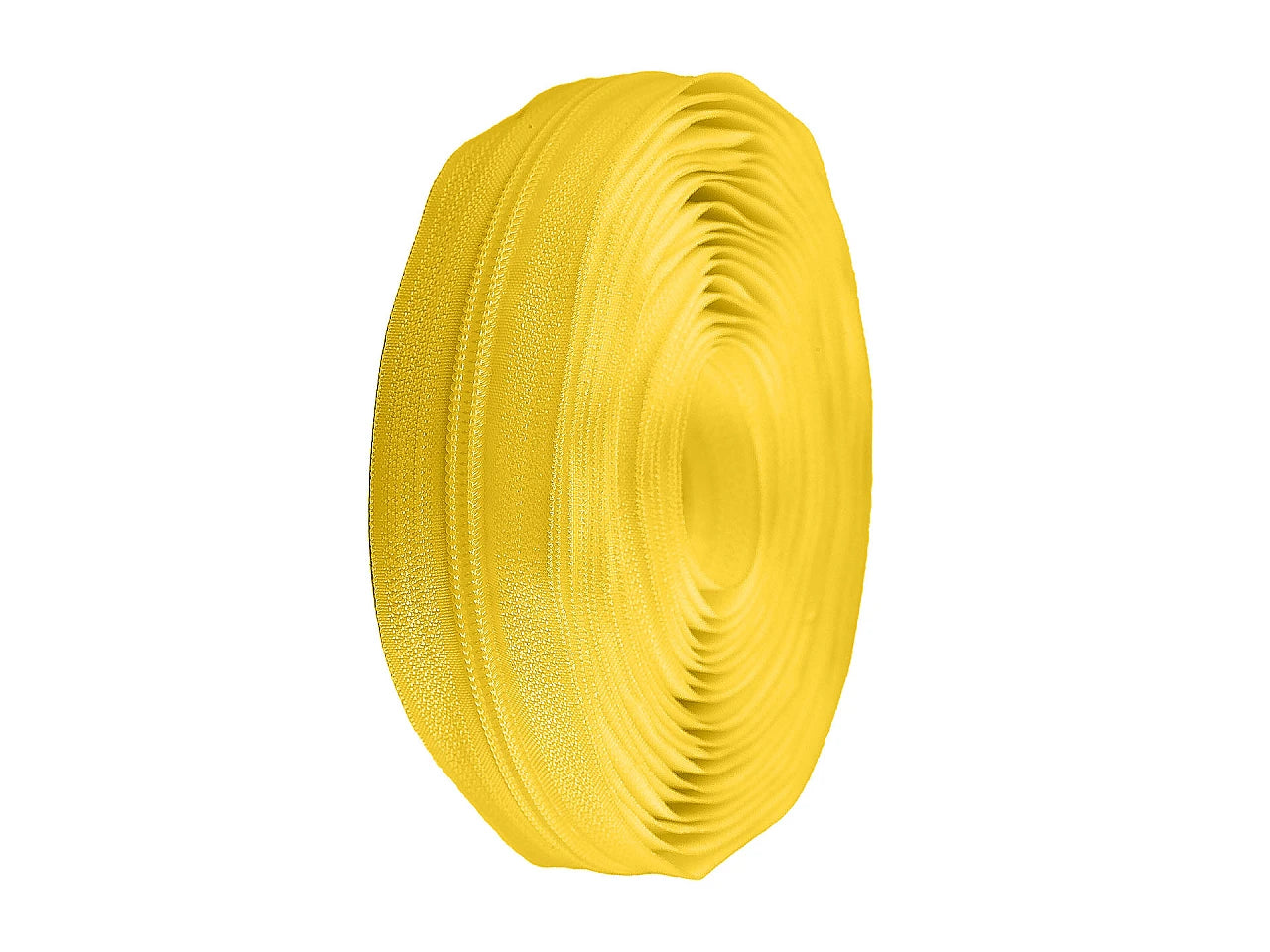 Fermeture au mètre 5 MM jaune flash