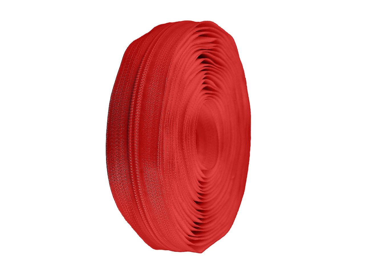 Fermeture au mètre 5 MM rouge