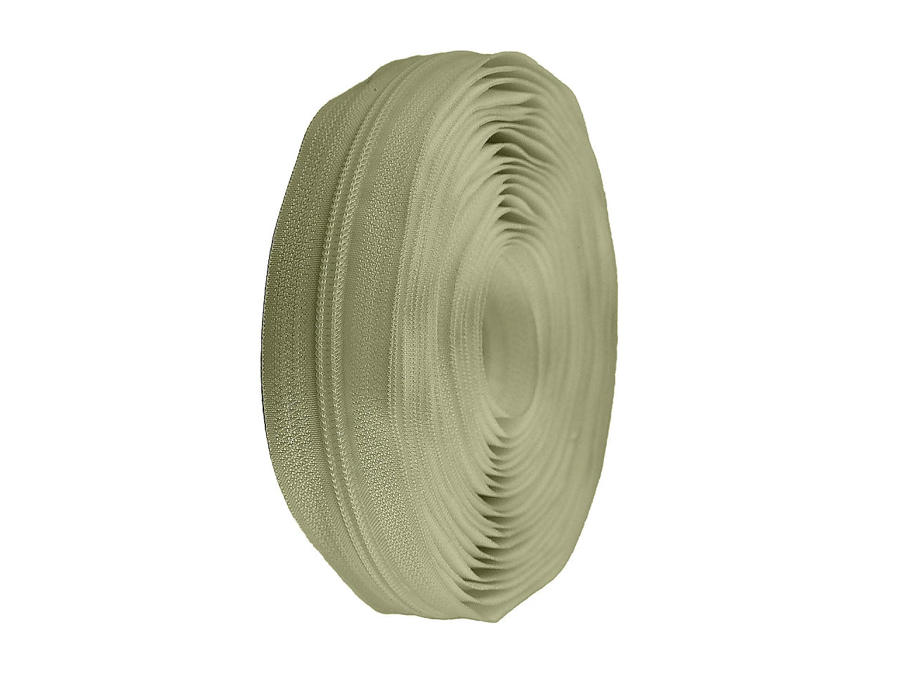Fermeture au mètre 5 MM vert pale